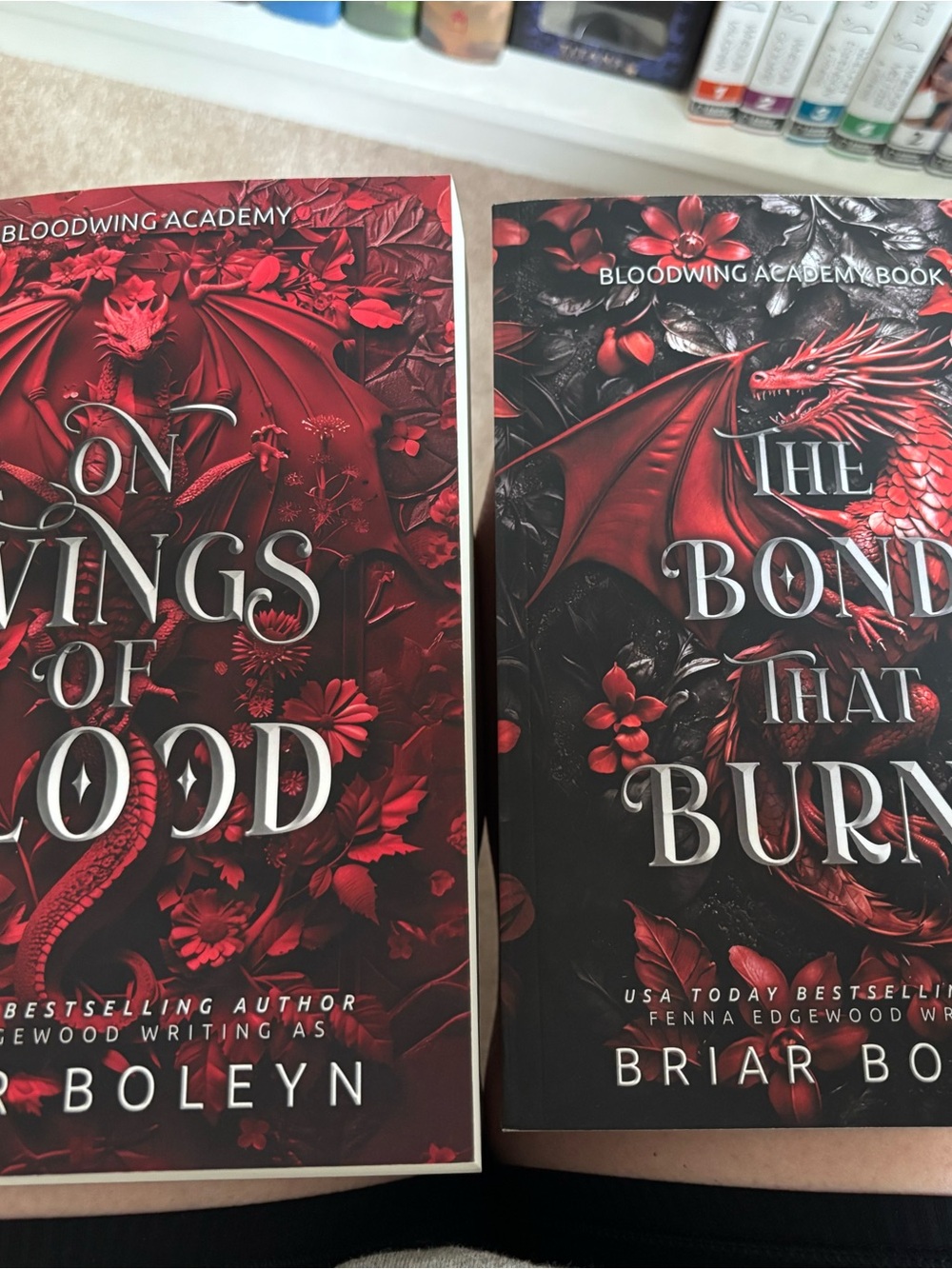 Bloodwing Academy Books 1&2 OOP Indie Editions